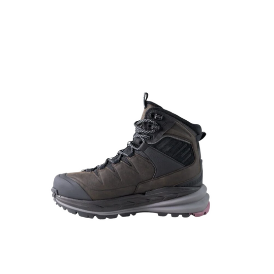 Nexgrip Women's Ice Owlshead Winter Boots - Brown on a white background.