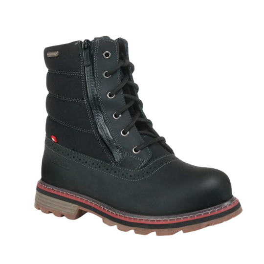 Nexgrip Women's Ice Kim Winter Boots - Black on a white background