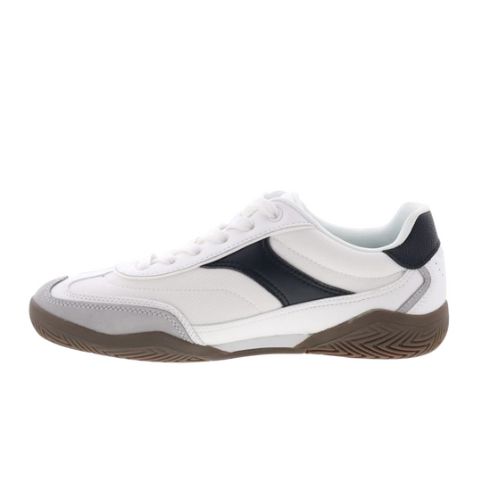 Skechers Men's Zinger EVO Shoes - White/Navy on a white background