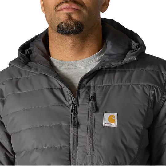 Carhartt Men's Gilliam Active Jacket - Shadow on a male model on a white background