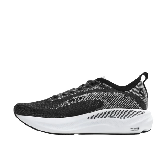 Brooks Women's Adrenaline GTS 26 Running Shoes - Black/Grey/White on a plain white background.