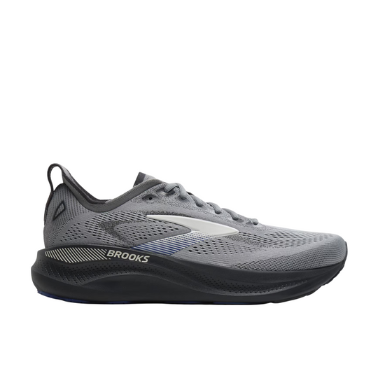 Brooks Men's Adrenaline GTS 26 Running Shoes - Primer/Marlin/Ebony on a white background.