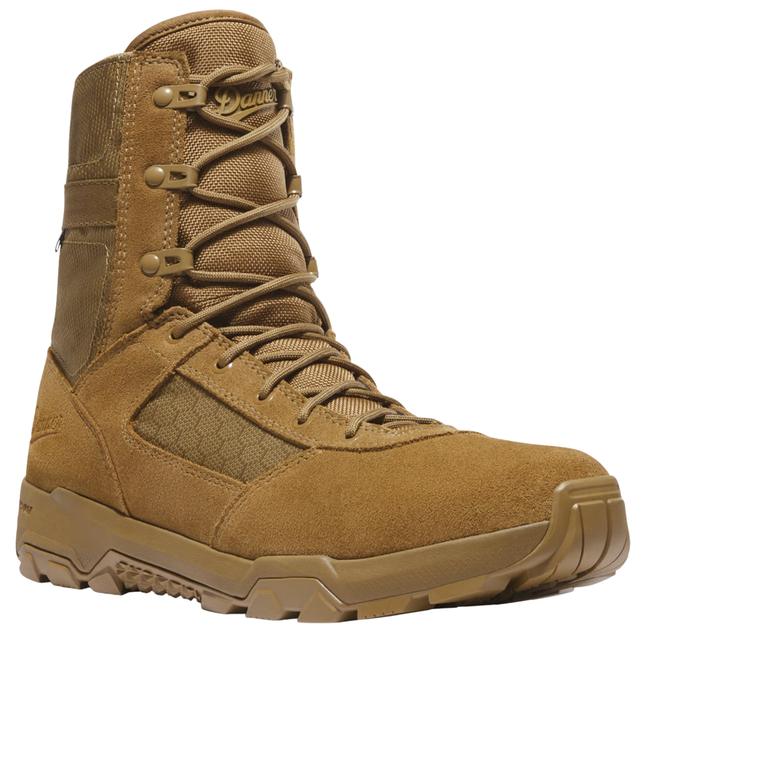Tall Brown Military Boot