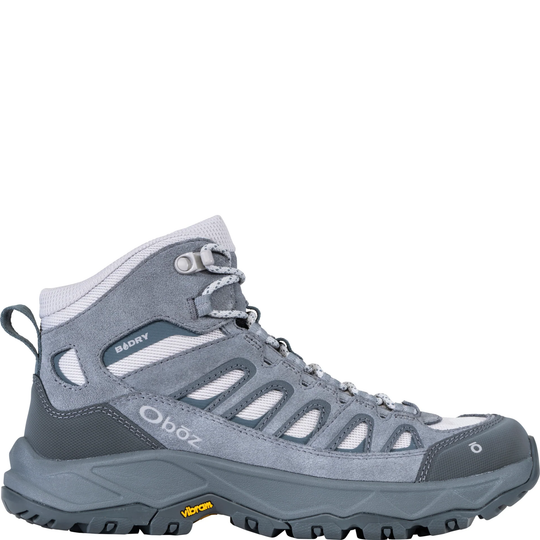 grey hiking boot