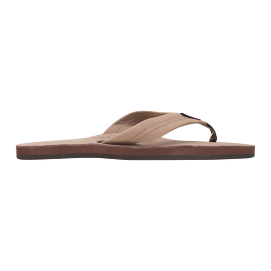 dark brown flip flop