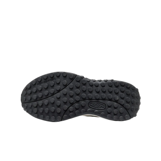 Black textured shoe sole with KEEN logo and NON-MARKING text