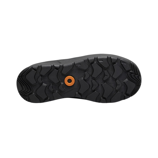 Black sole of a shoe with 'Teva' branding on a white background