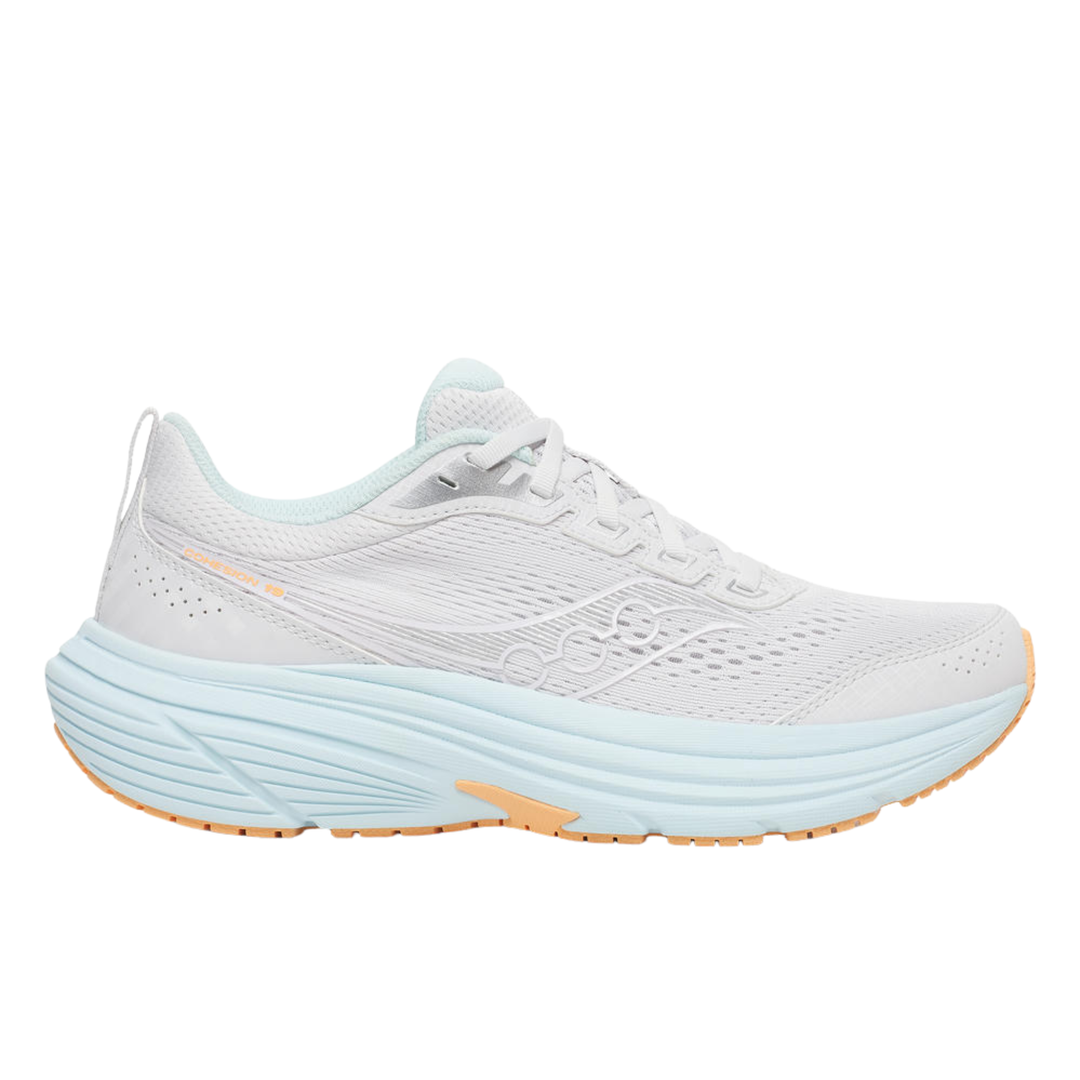 Saucony Women's Cohesion 19 Shoes - Fog/Space on white background