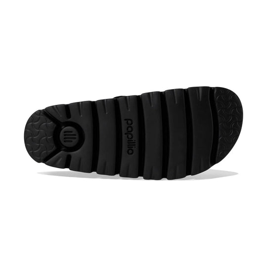 Black chunky lug sole with Papillio branding