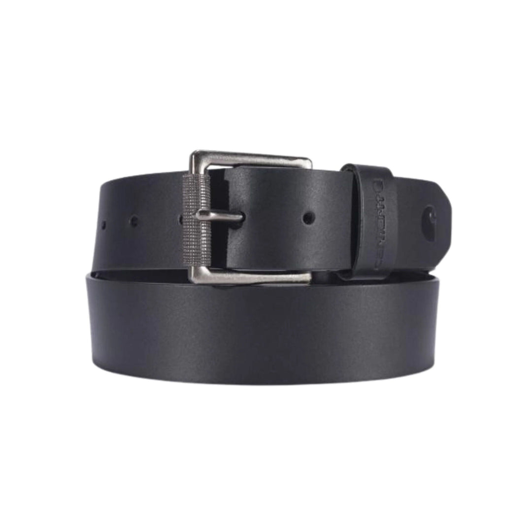 Carhartt Men's Roller Buckle Leather Belt - Black - Lenny's Shoe & Apparel