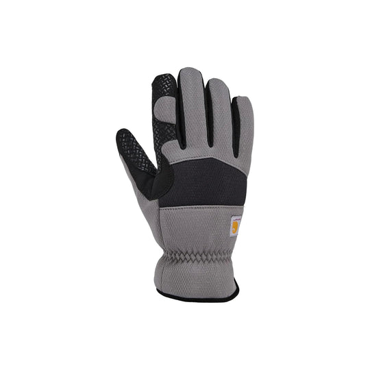 Carhartt Men's Thermal Lined High Dexterity High Grip Gloves - Steel/Black - Lenny's Shoe & Apparel