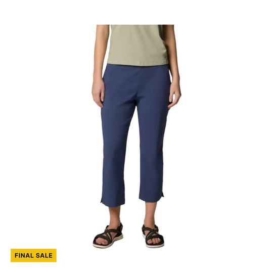 Crop pants on a model with a cropped hem, shown with a FINAL SALE label.