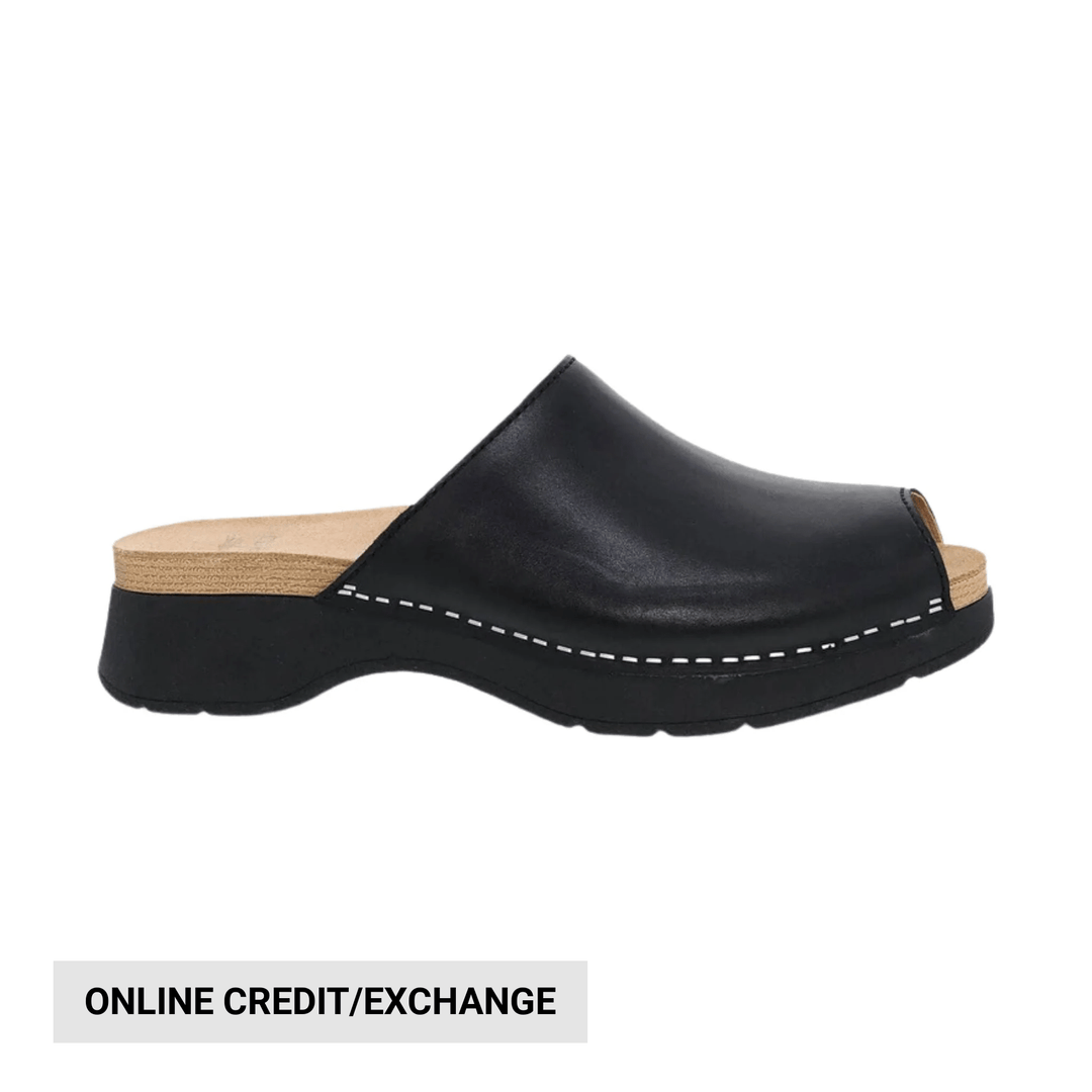 Dansko Women's Ravyn Sandal - Black - Lenny's Shoe & Apparel