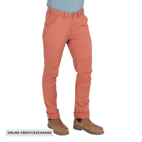 Dovetail Women's Go To Stretch Canvas Pant - Terracotta - ONLINE CREDIT/EXCHANGE - Lenny's Shoe & Apparel