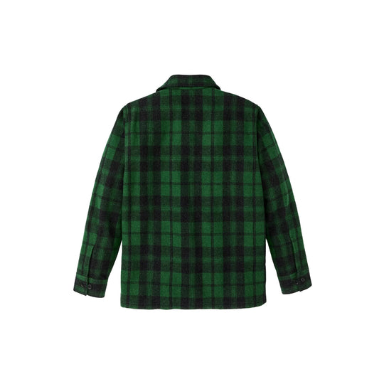 Filson Men's Wool Jac - Shirt - Green/Black Plaid - Lenny's Shoe & Apparel