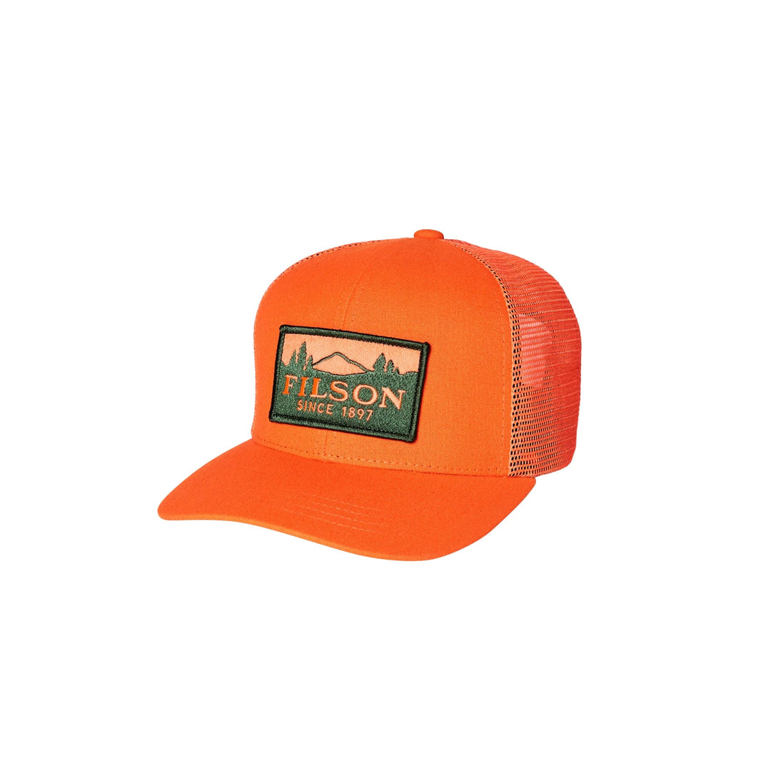 Filson Mesh Logger Cap - Blaze Orange - Lenny's Shoe & Apparel