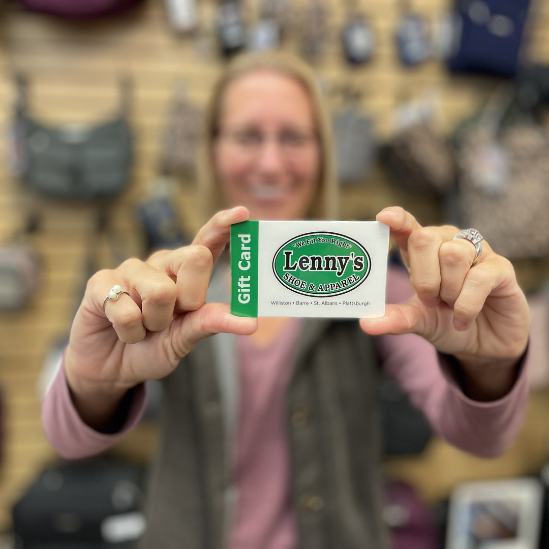 Lenny's $125 physical gift card, redeemable in-store only