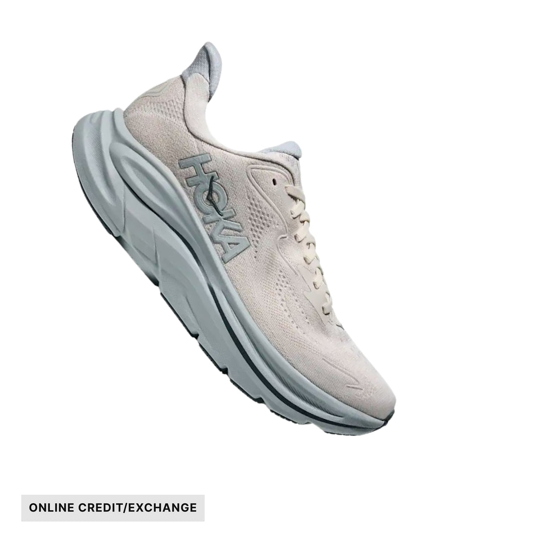 HOKA Women's Clifton 10 Running Shoes - Grout/Mineral Blue - ONLINE CREDIT/EXCHANGE - Lenny's Shoe & Apparel