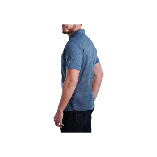 Kuhl Men's Thrive Short Sleeve - Blue Cove - Lenny's Shoe & Apparel