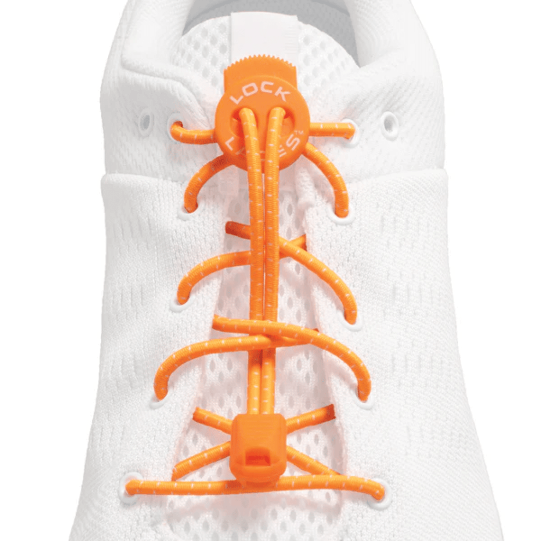 Lock Laces - Orange - Lenny's Shoe & Apparel