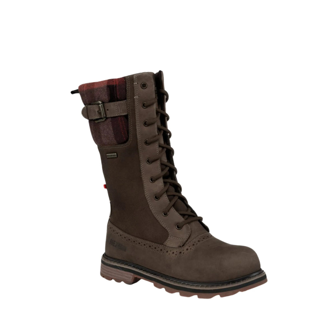 Nexgrip Women's Ice Jenna Winter Boots - Chocolate - Lenny's Shoe & Apparel