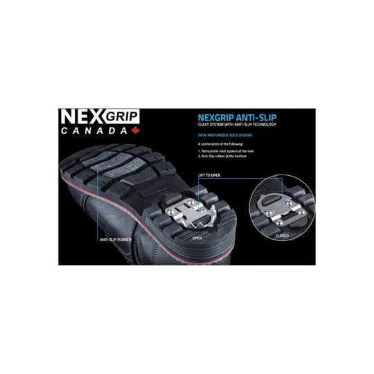 Nexgrip Women's Ice Stella Winter Boots - All Black - Lenny's Shoe & Apparel