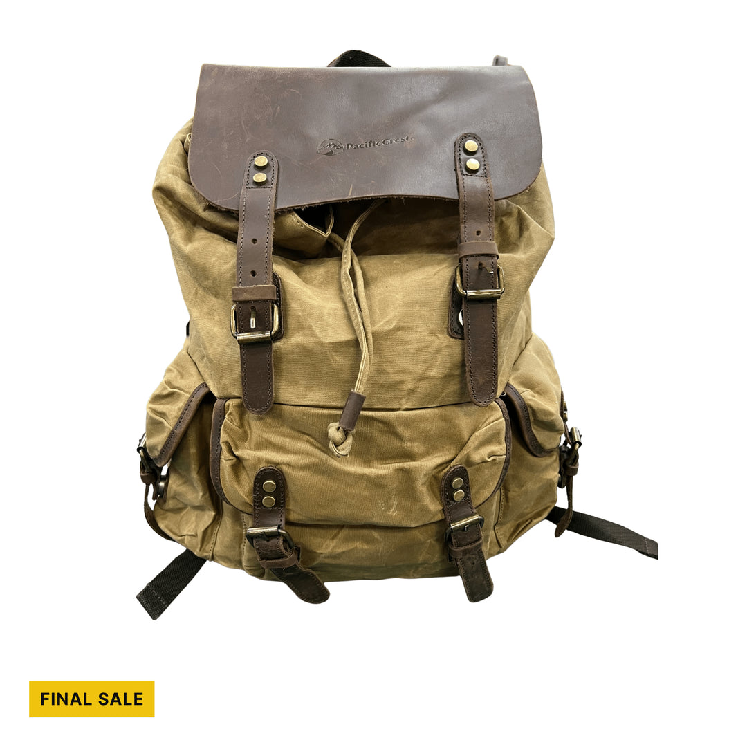 Pacific Crest Rucksack - Leather Brown - FINAL SALE - Lenny's Shoe & Apparel