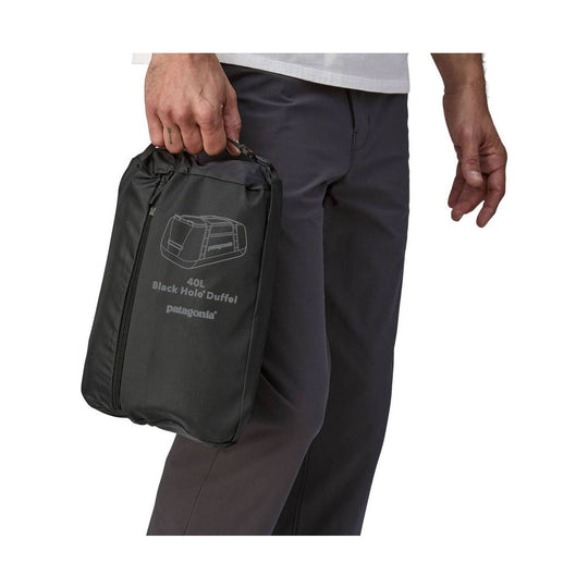 Patagonia 40L Black Hole Duffel - Black - Lenny's Shoe & Apparel
