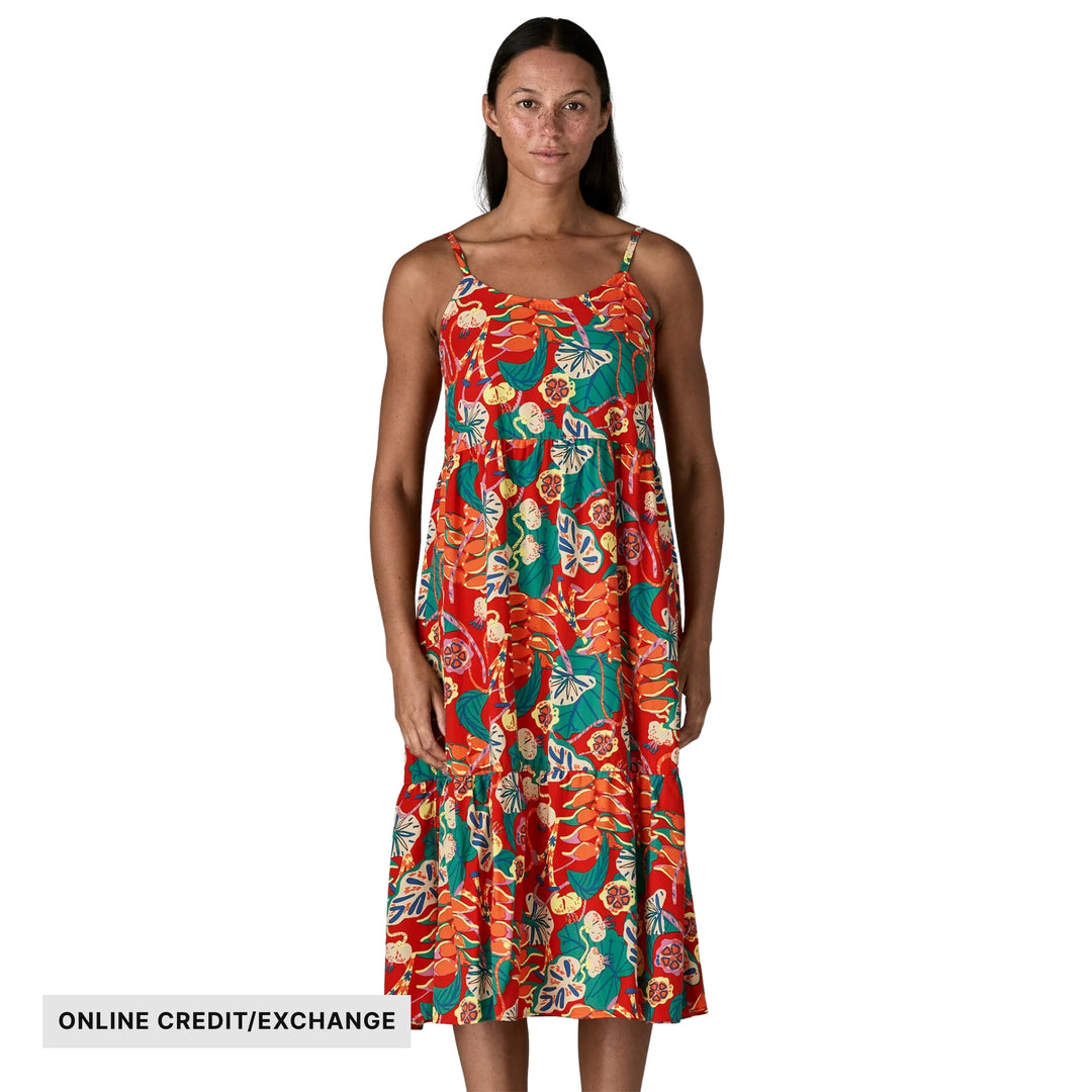 Patagonia Women's Tidal Threads Dress - Hot Ember - ONLINE CREDIT/EXCHANGE - Lenny's Shoe & Apparel