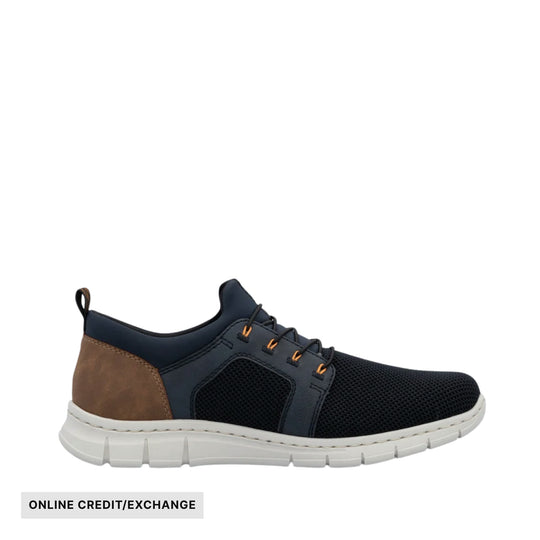 Rieker Men's Timo Shoes - Pazifik/Lake/Mandel/Navy - ONLINE CREDIT/EXCHANGE - Lenny's Shoe & Apparel