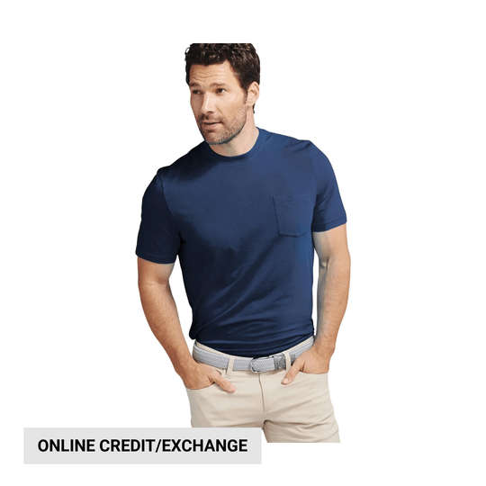 Tasc Men's Seaside Pocket T Shirt - Navy - Lenny's Shoe & Apparel