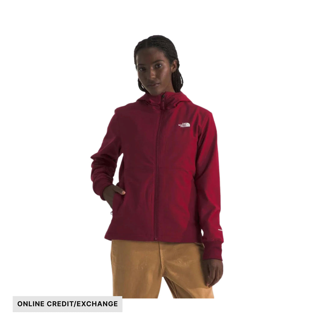 The North Face Women's Shelbe Raschel Hoodie Jacket - Beetroot - ONLINE CREDIT/EXCHANGE - Lenny's Shoe & Apparel