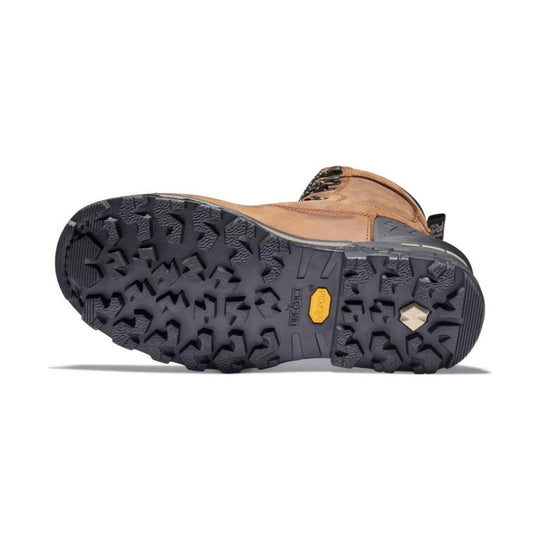 bottom of sole black of work boot