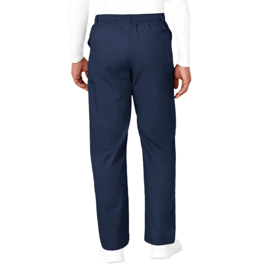 Wink Men's Cargo Scrub Pant - Navy Blue - Lenny's Shoe & Apparel