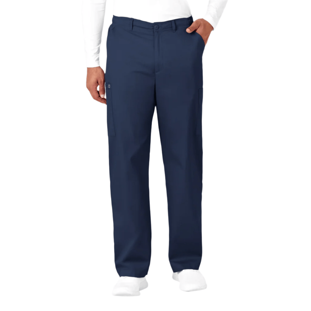 Wink Men's Cargo Scrub Pant - Navy Blue - Lenny's Shoe & Apparel