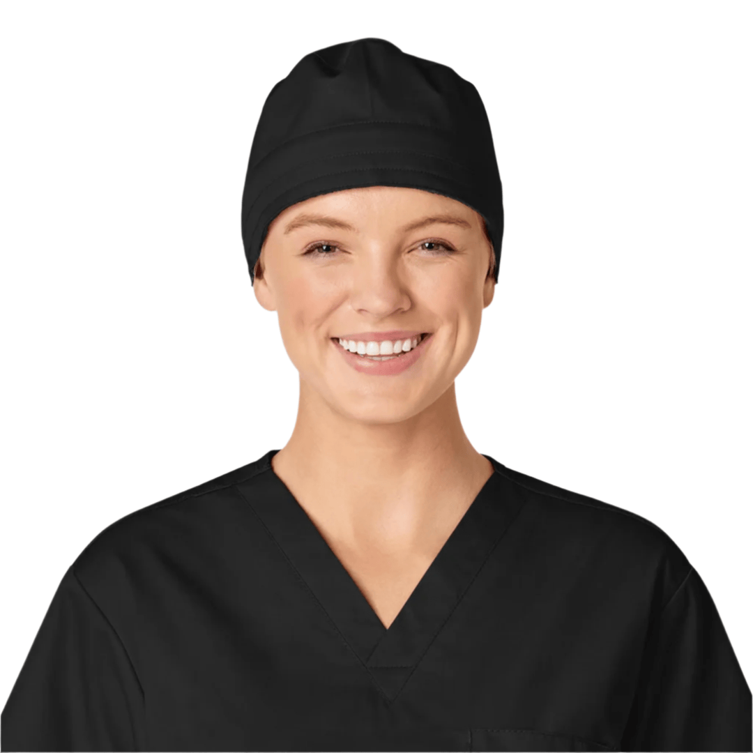 Wink Solid Scrub Cap - Black - Lenny's Shoe & Apparel