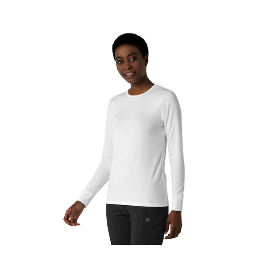 Wink Women's Essentials Layer Long Sleeve - White - Lenny's Shoe & Apparel
