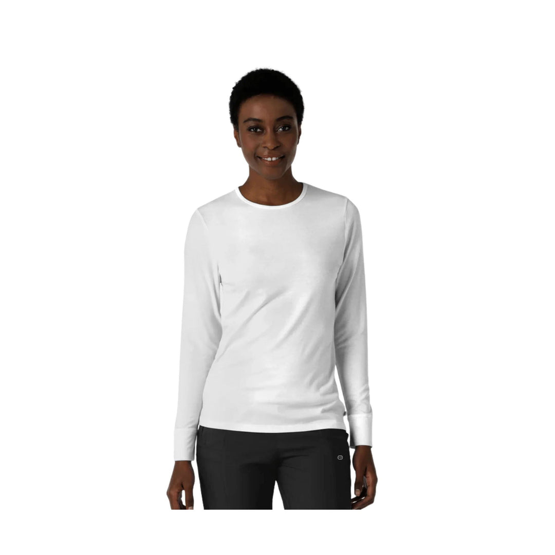 Wink Women's Essentials Layer Long Sleeve - White - Lenny's Shoe & Apparel