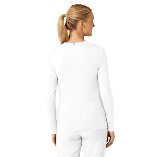 Wink Women's Performance Long Sleeve Tee - White - Lenny's Shoe & Apparel