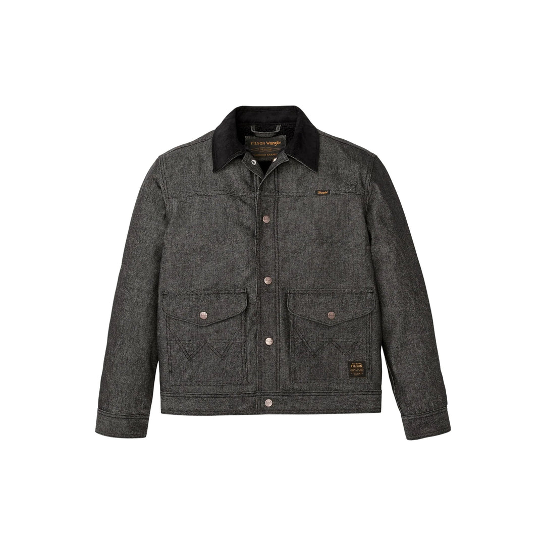 Wrangler X Filson Denim Work Jacket - Black - Lenny's Shoe & Apparel