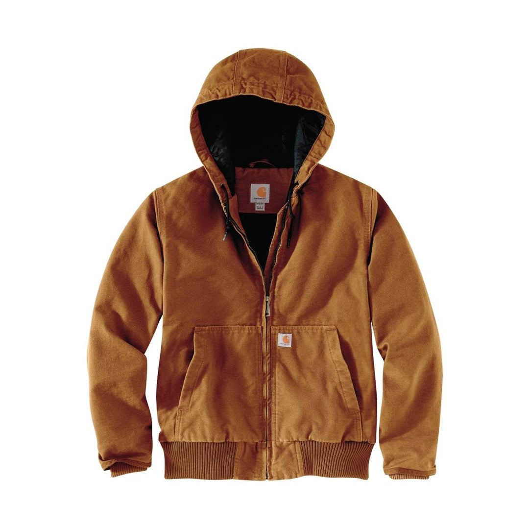 Carhartt Women's Loose Fit Washed Duck Insulated Active Jacket - Brown - Lenny's Shoe & Apparel