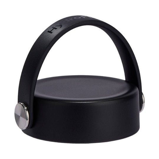Black insulated handled tumbler with arched carry handle and silver side hinges